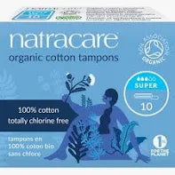 Natracare Organic Tampons, Super 10ct