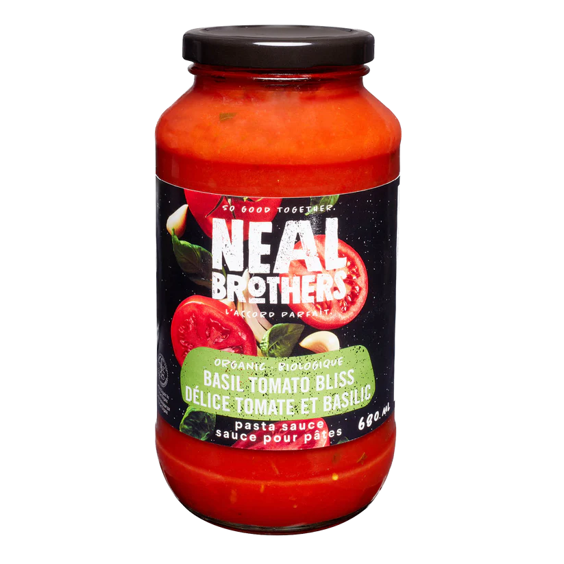 Neal Brothers Organic BASIL TOMATO BLISS Pasta Sauce