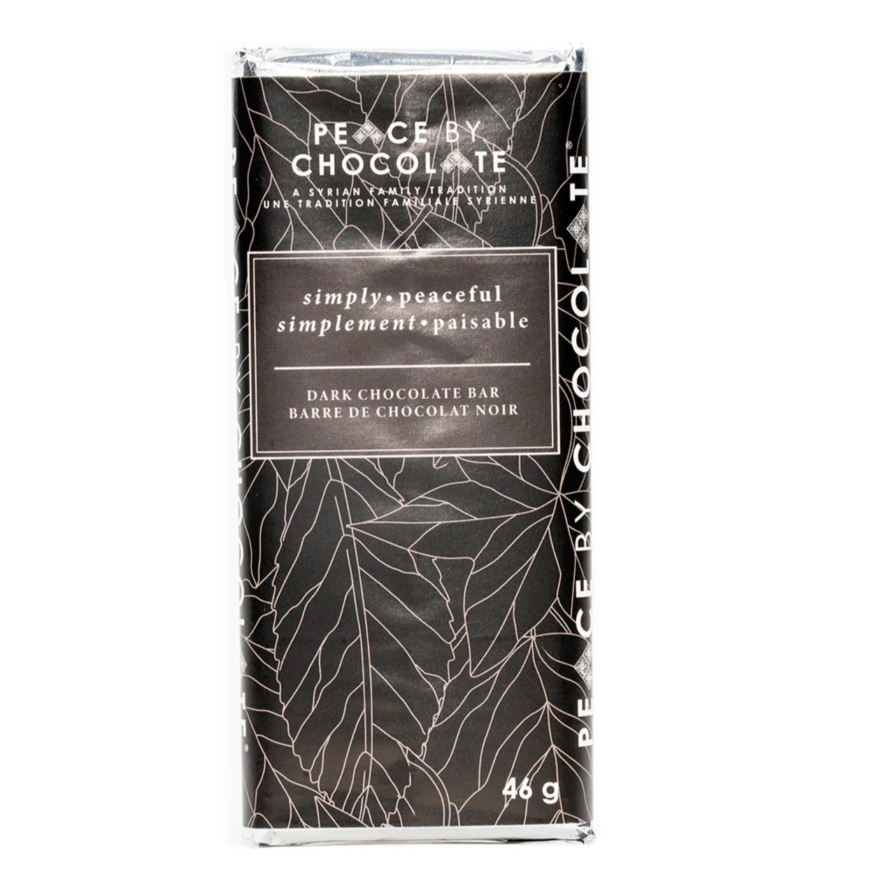 PEACE By Chocolate Simply Dark Bar 46g