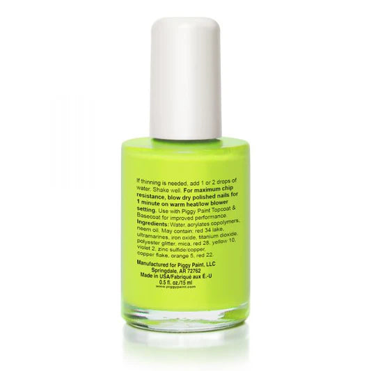 Piggy Paint Nail Polish, Lime Time