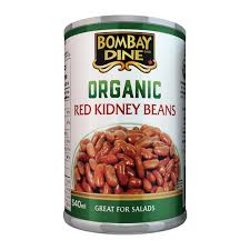 Bombay Dine Organics Red Kidney Beans 540ml