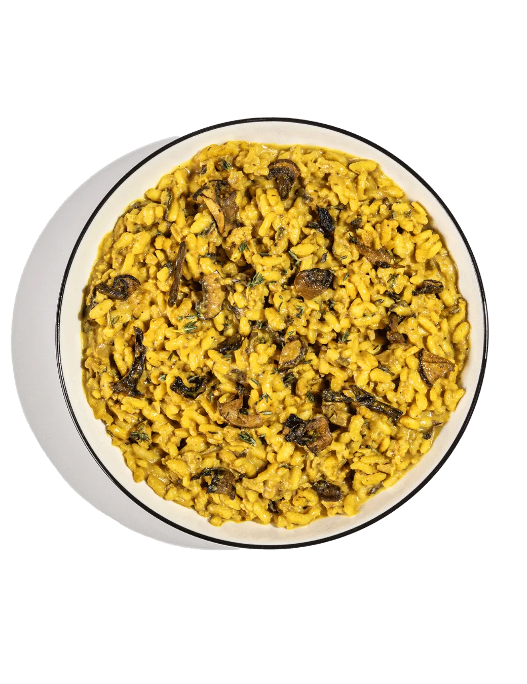 STIRJOY, Risotto with Lion's Mane & Porcini Mushrooms