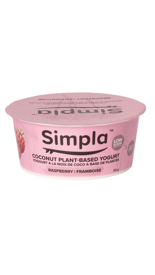 Simpla Coconut Yogurt, RASPBERRY - individual size