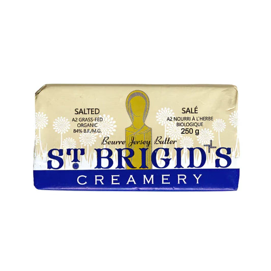 St. Brigid's GrassFed Organic Butter, salted